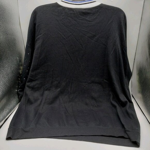 Nutcracker Ugly Christmas Sweater Sweatshirt Size Large Black 1992 READ - Picture 6 of 10